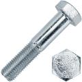 Болт шестигранный с неполной резьбой DIN 931 класс прочности 8.8 оцинкованная сталь